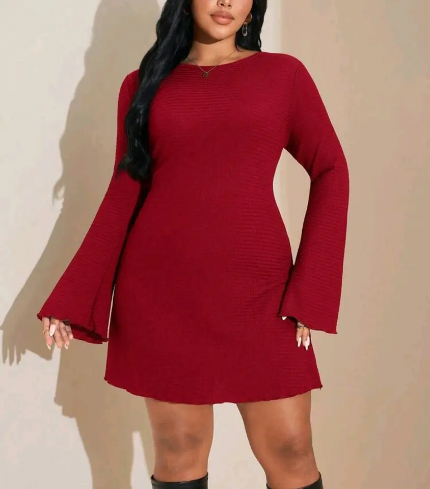 Vestido rojo 4 XL