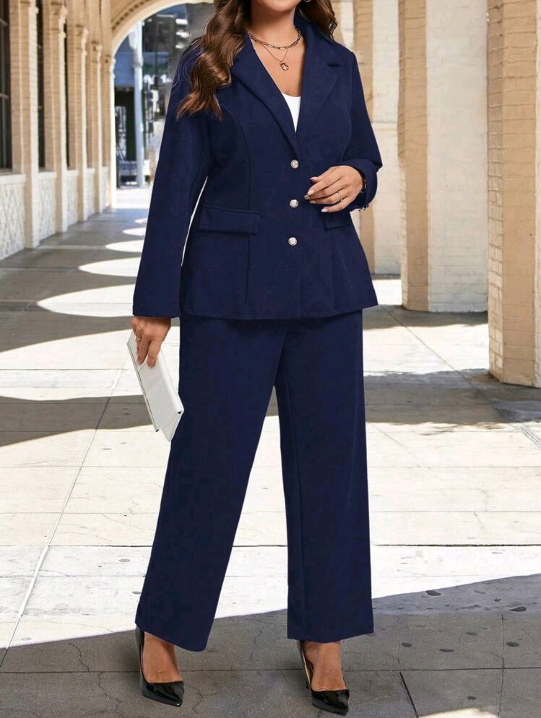Blazer azul 3 XL y 4 XL