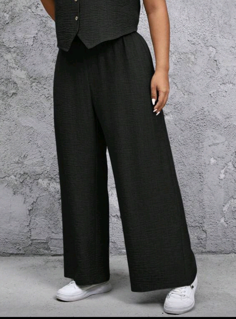 Pantalón negro 1 XL al 4 XL