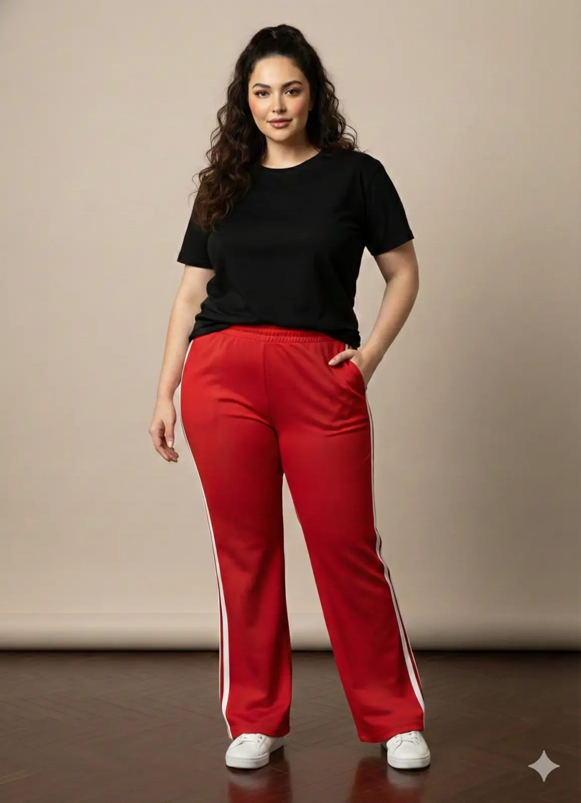 Pantalón deportivo rojo