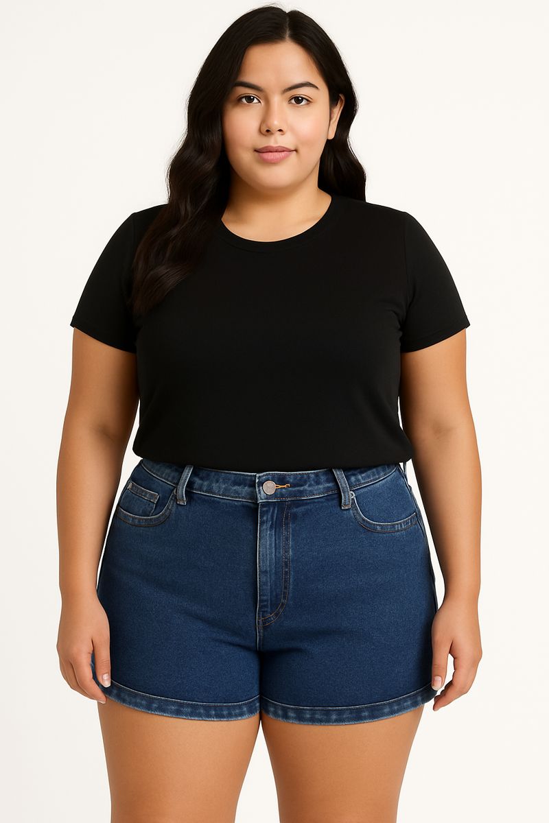 Short de jean azul nevado US 16 al US 22