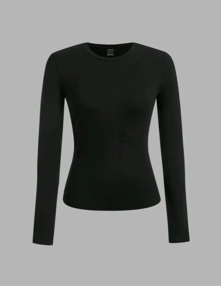 Camiseta térmica premium negra 2 XL y 3 XL