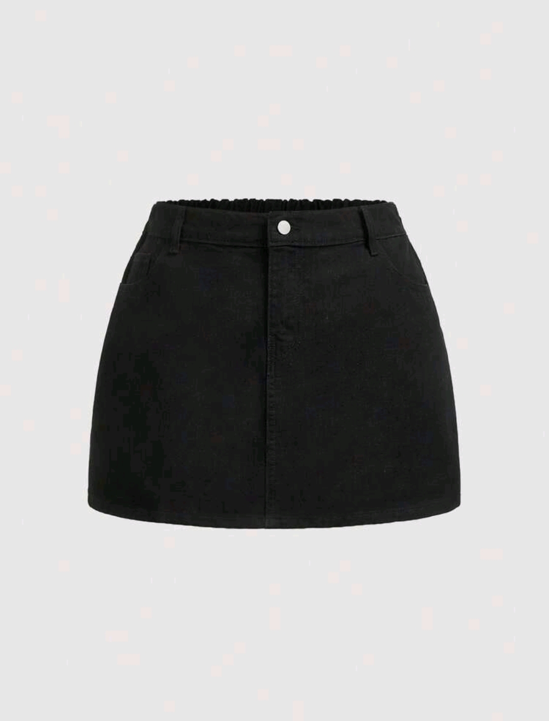 Mini de jean negra 3 XL y 4 XL