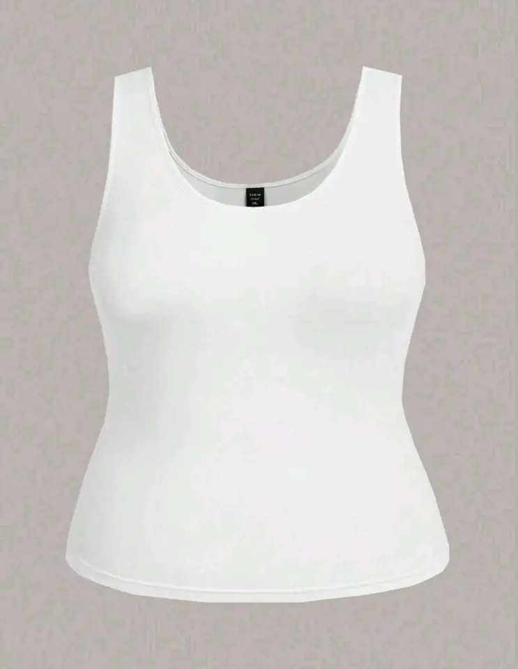 Musculosa blanca 2 XL y 4 XL