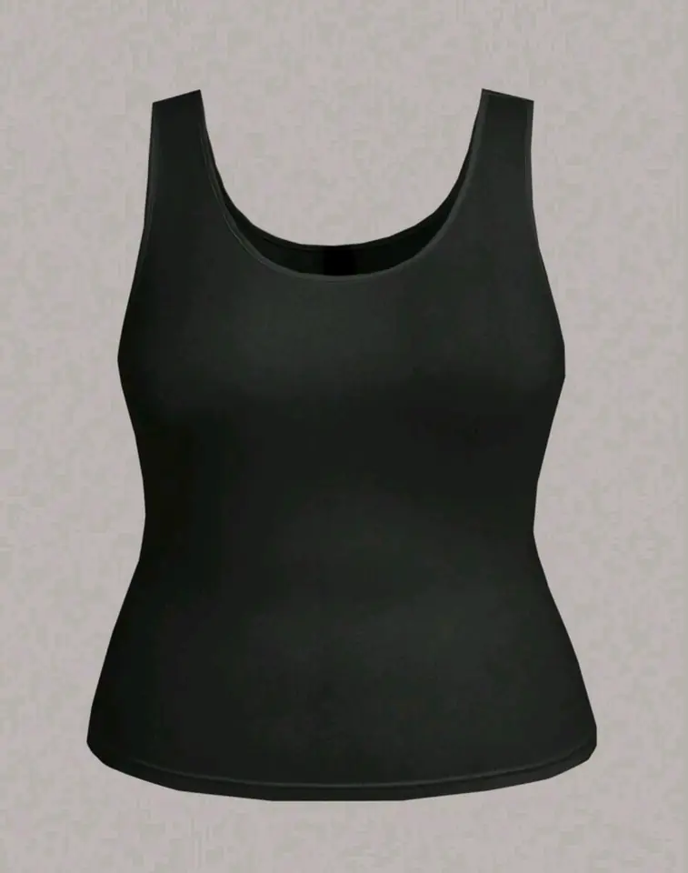 Musculosa negra 2 XL y 4 XL