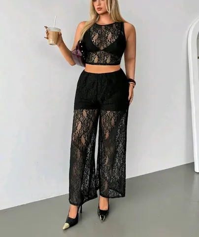 Top de encaje 3 XL