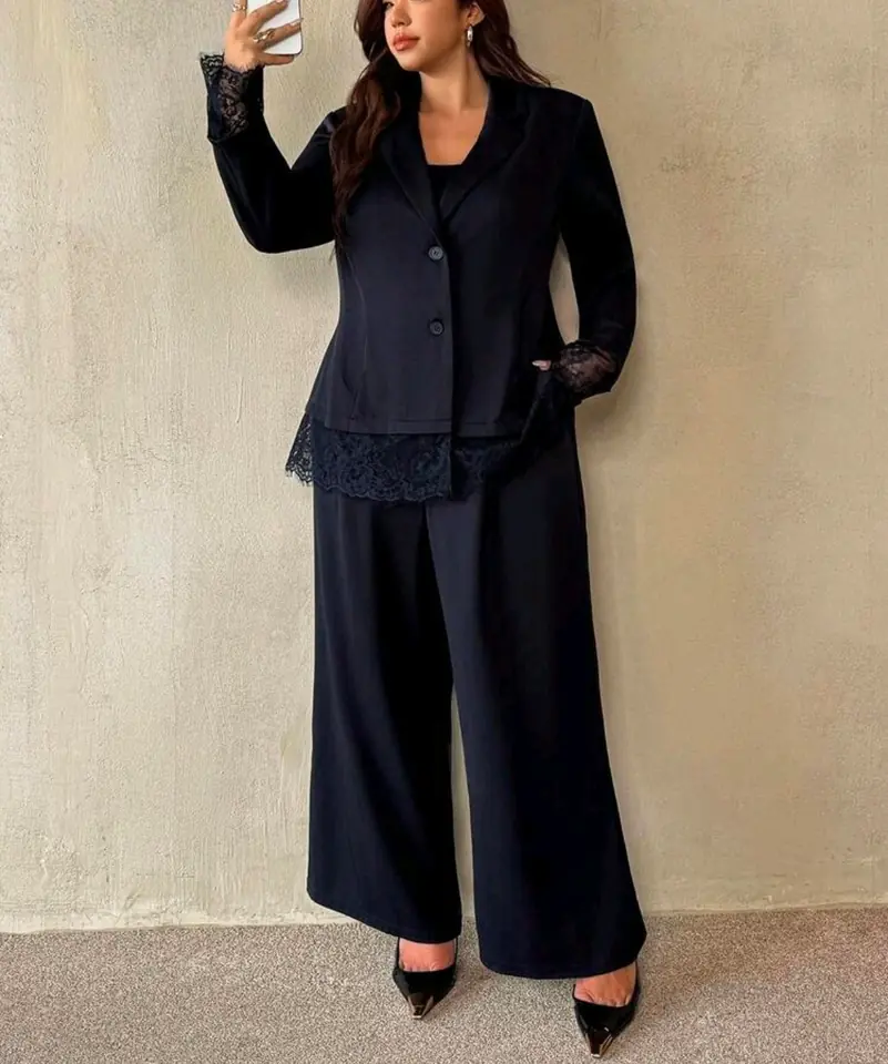 Blazer con encaje 3 XL y 4 XL