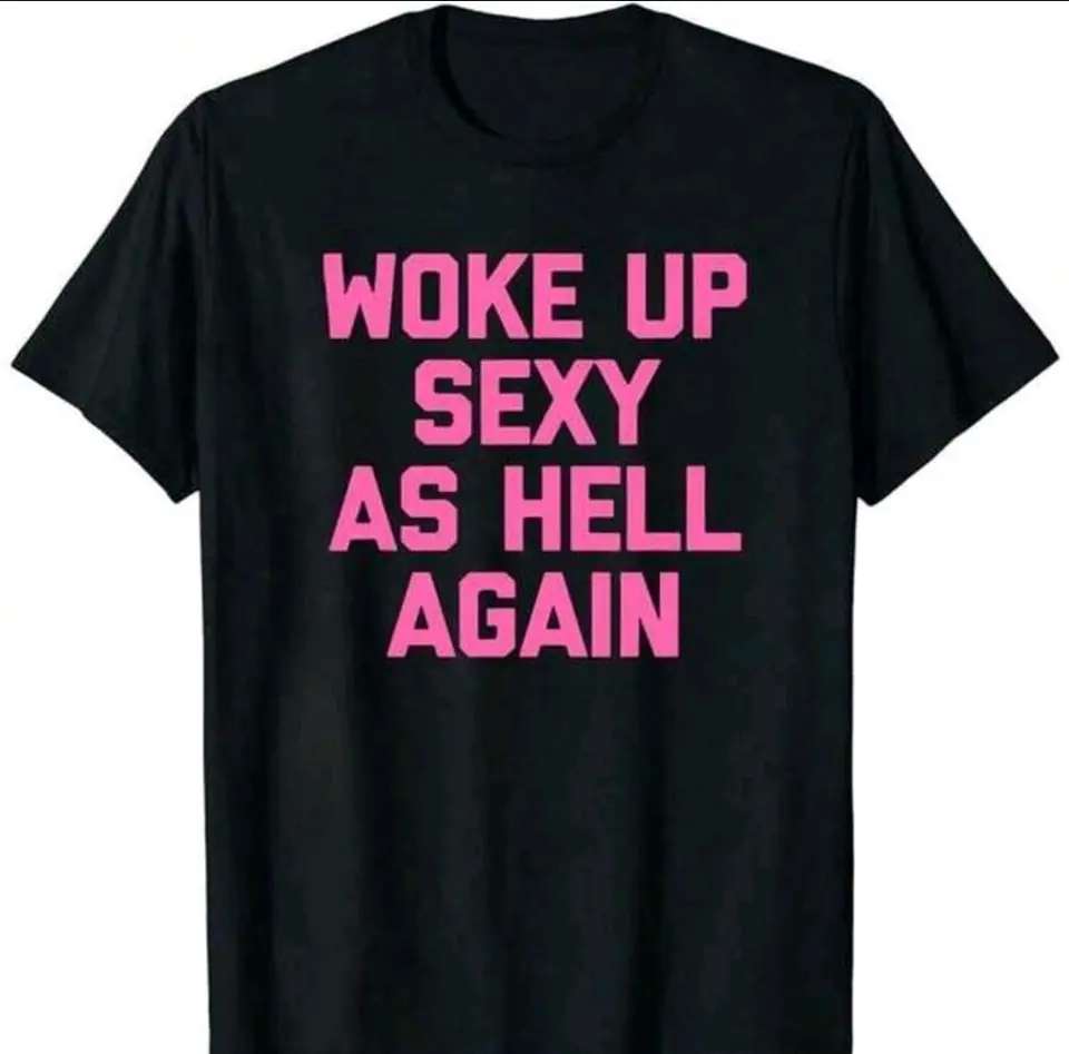 Remerón negro de algodón estampado: sexy