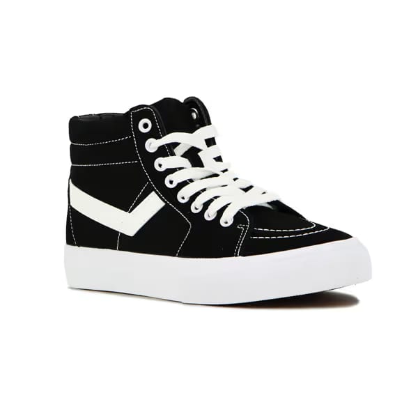 PONY BOTA CASUAL LONA UNISEX - NEGRO