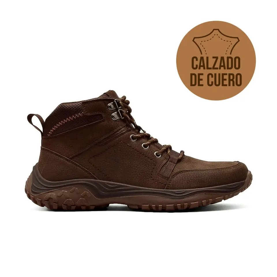 BOTAS HI-TEC BRAIS DE TREKKING PARA HOMBRE - MARRÓN