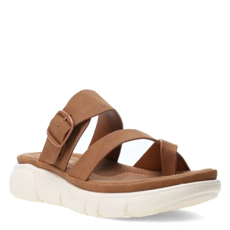 Sandalias Lady Confort Guymon descalza - Tan