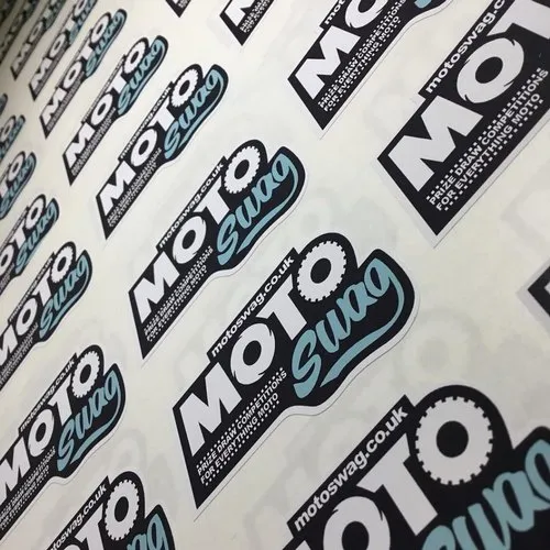 Stickers (vinilo rectangulares o oblicuos).