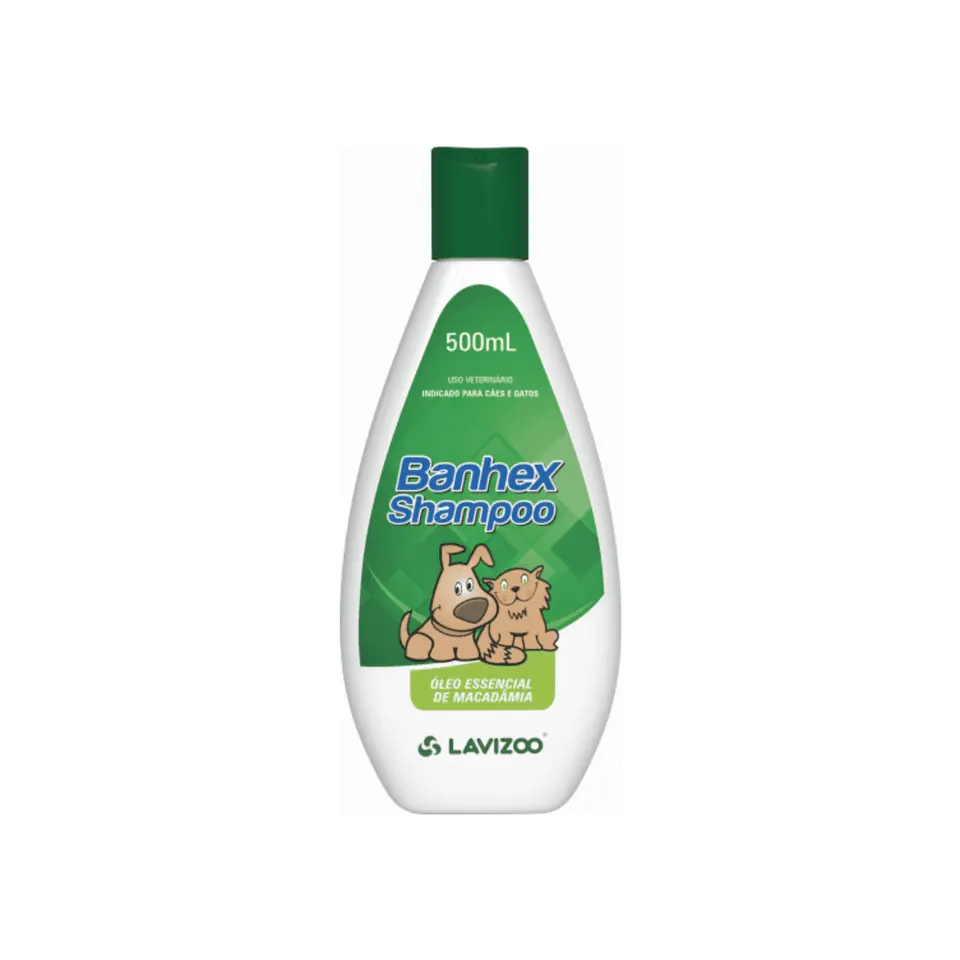 Shampoo Banhex Lavizoo 500 ml