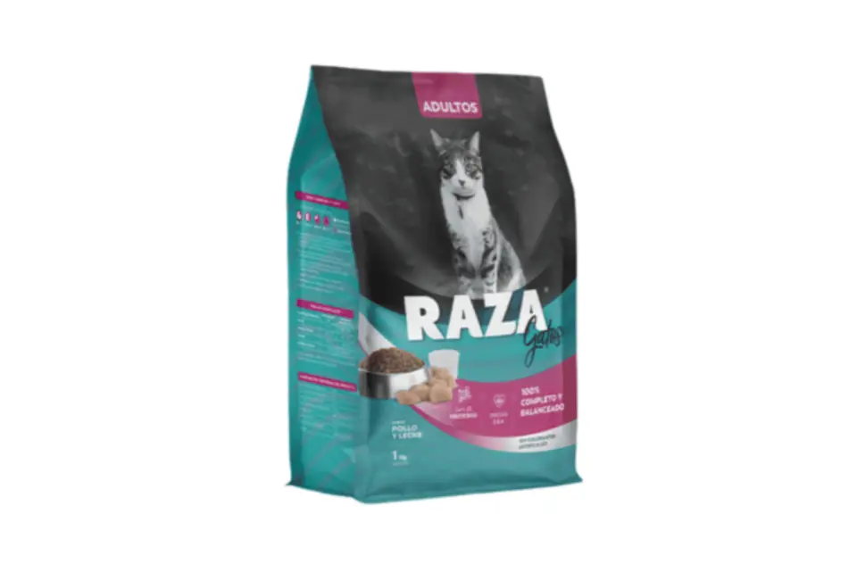 Raza gato adulto Pollo y Leche