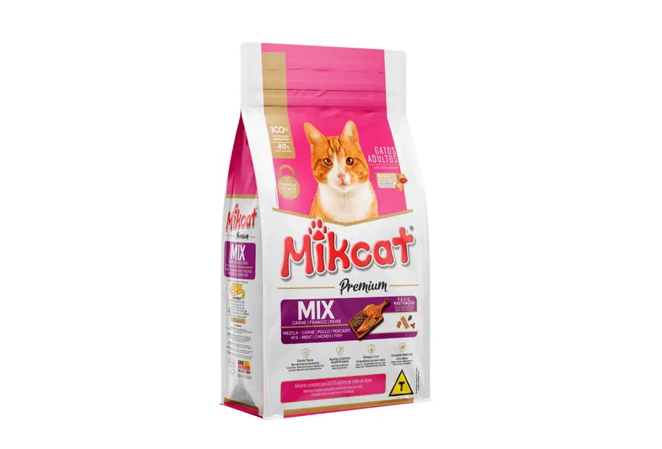 Mikcat Mix Premium c/ snacks rellenos
