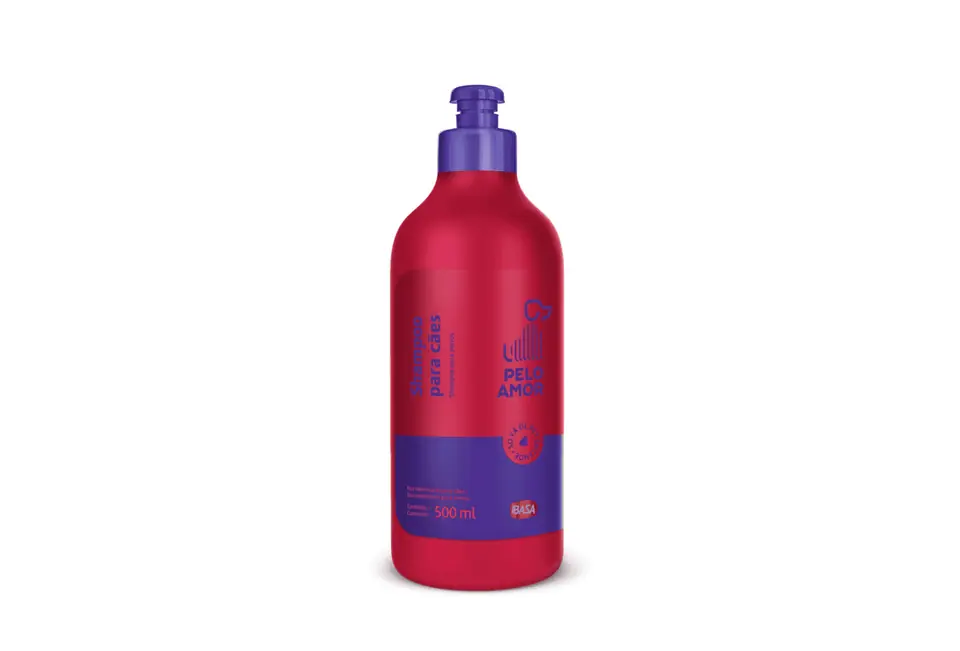 Shampoo Ibasa pelo amor Perro 500 ml