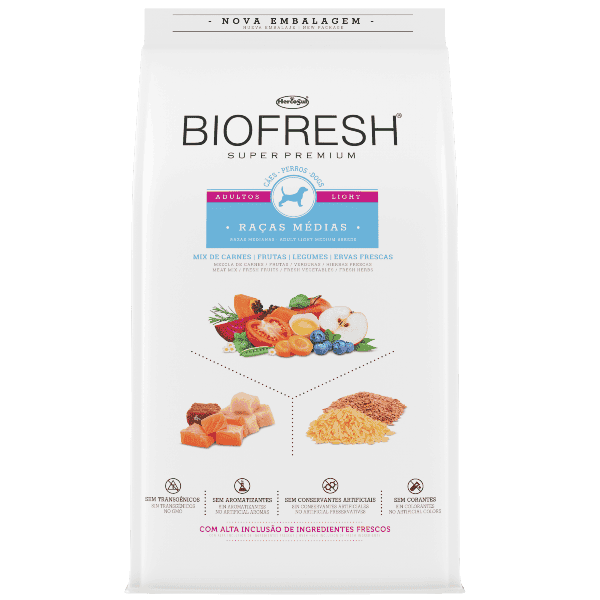 Biofresh light perro razas medias