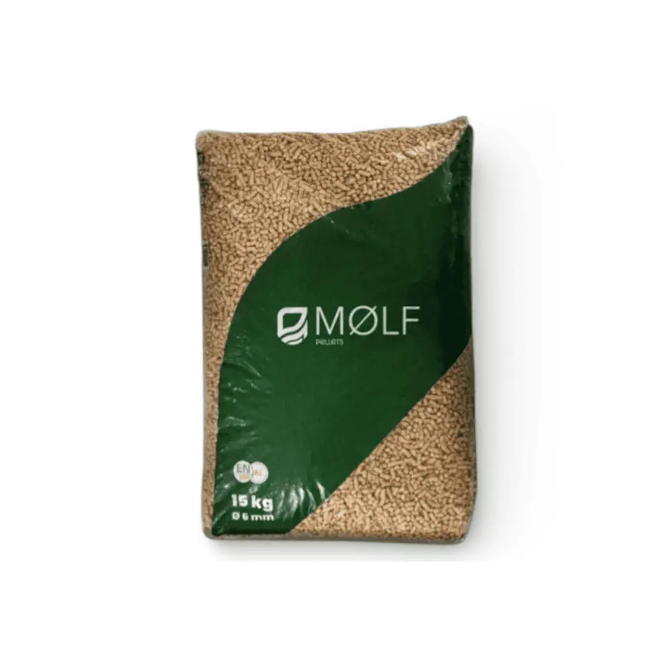 Funda de Pellet de madera Molf 15 kg