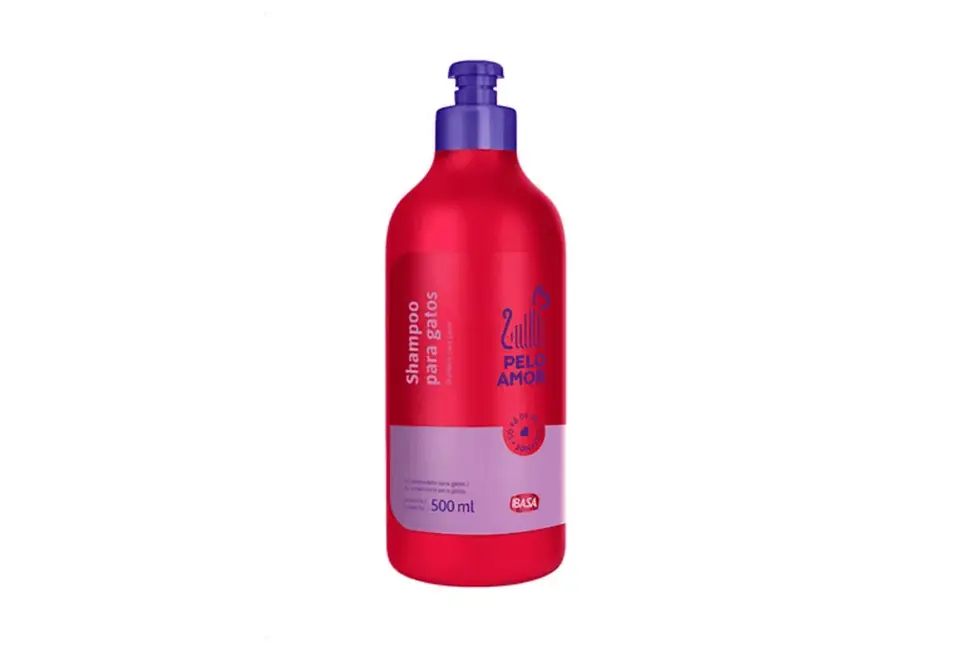 Shampoo Ibasa pelo amor para Gato 500 ml