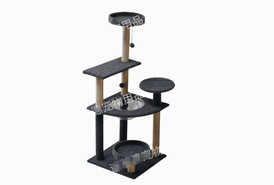 Rascador para gato casa árbol