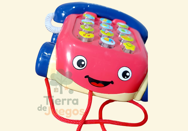 Teléfono didáctico musical