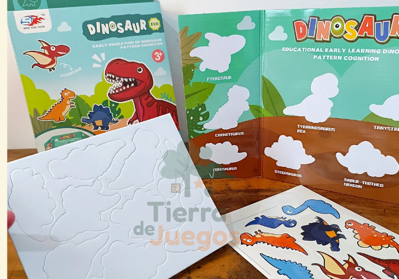 Dinosaurios (piezas reutilizables)