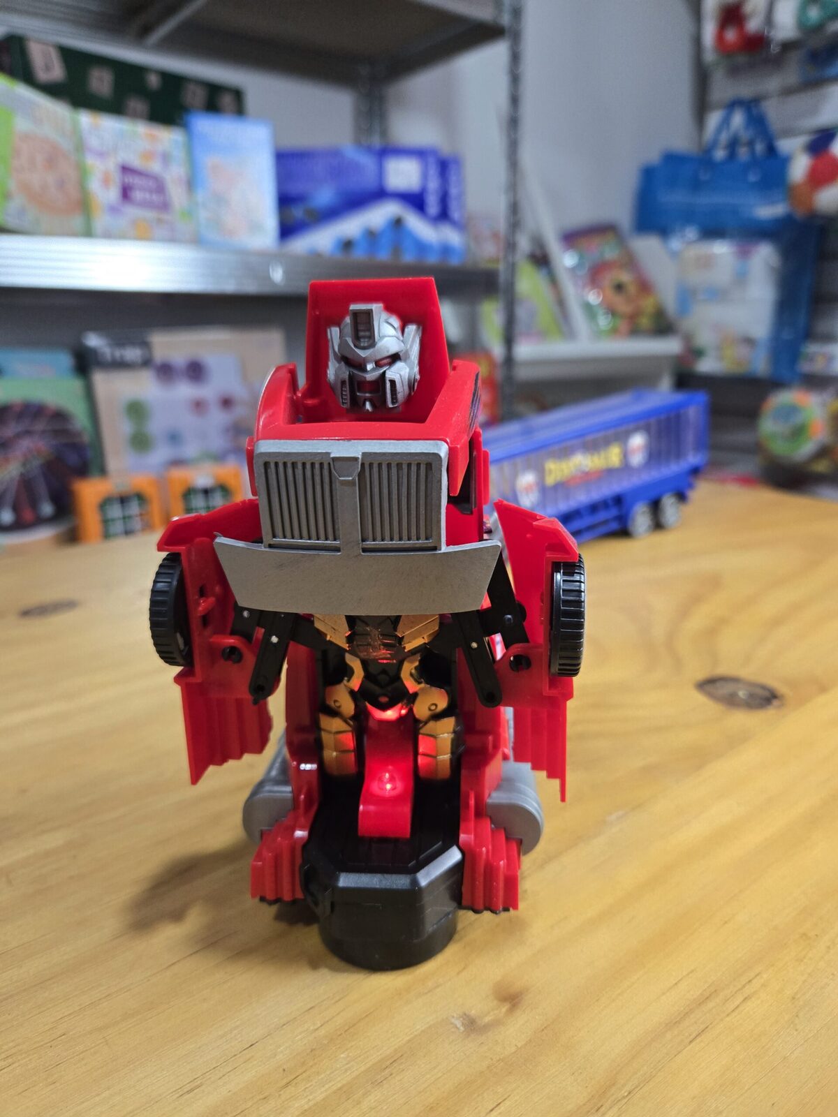 Camión Transformer con zorra