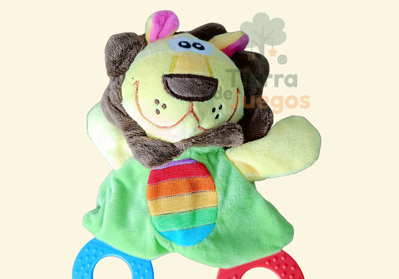 Sonajero peluche con mordillo