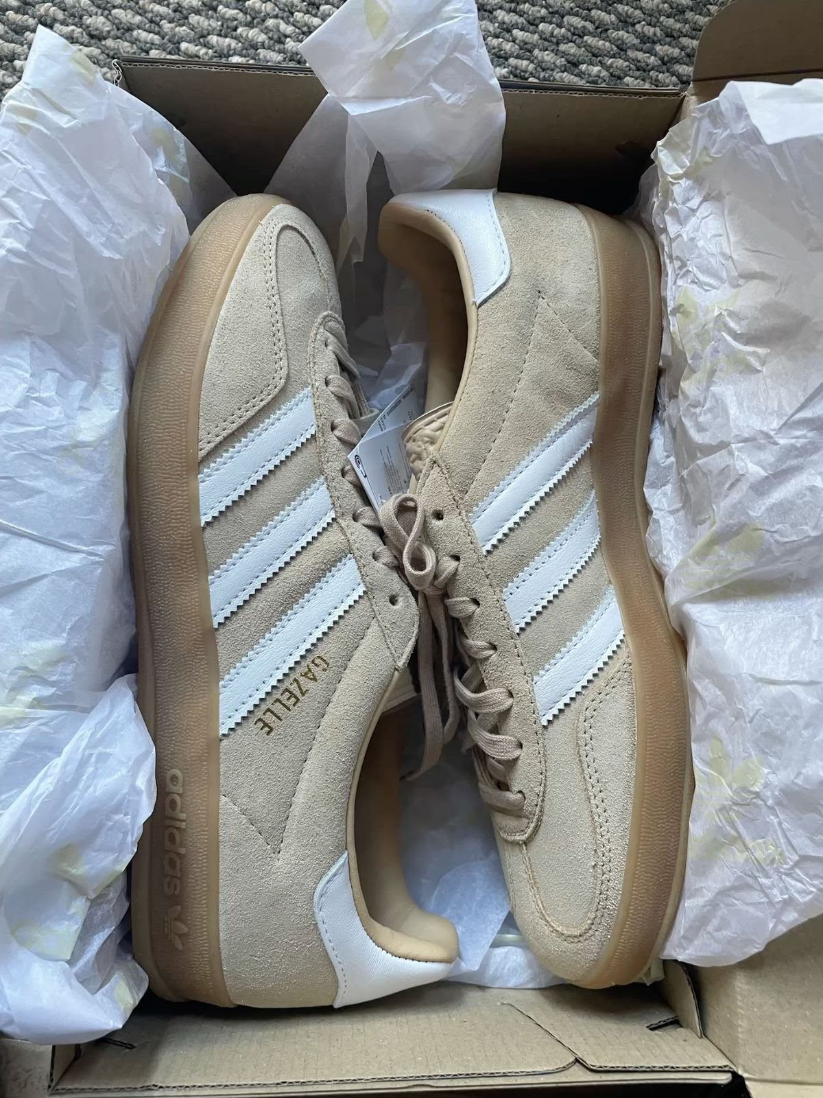 Adidas Gazelle beige