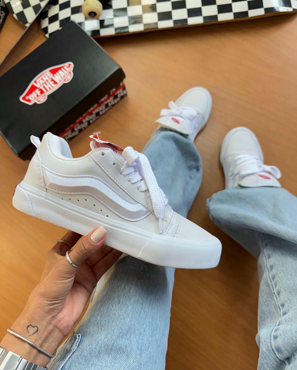 Vans Knu Skool - All White
