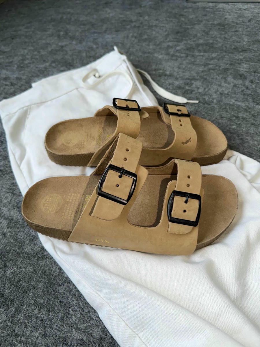 Sandalias Beige