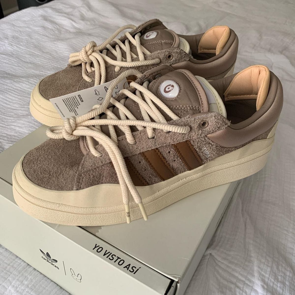 Adidas Campus x Bad Bunny - Chalky Brown