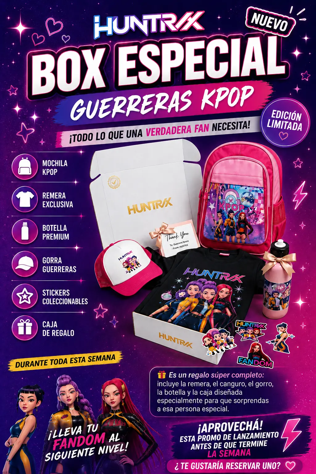 Box Guerrera Kpop