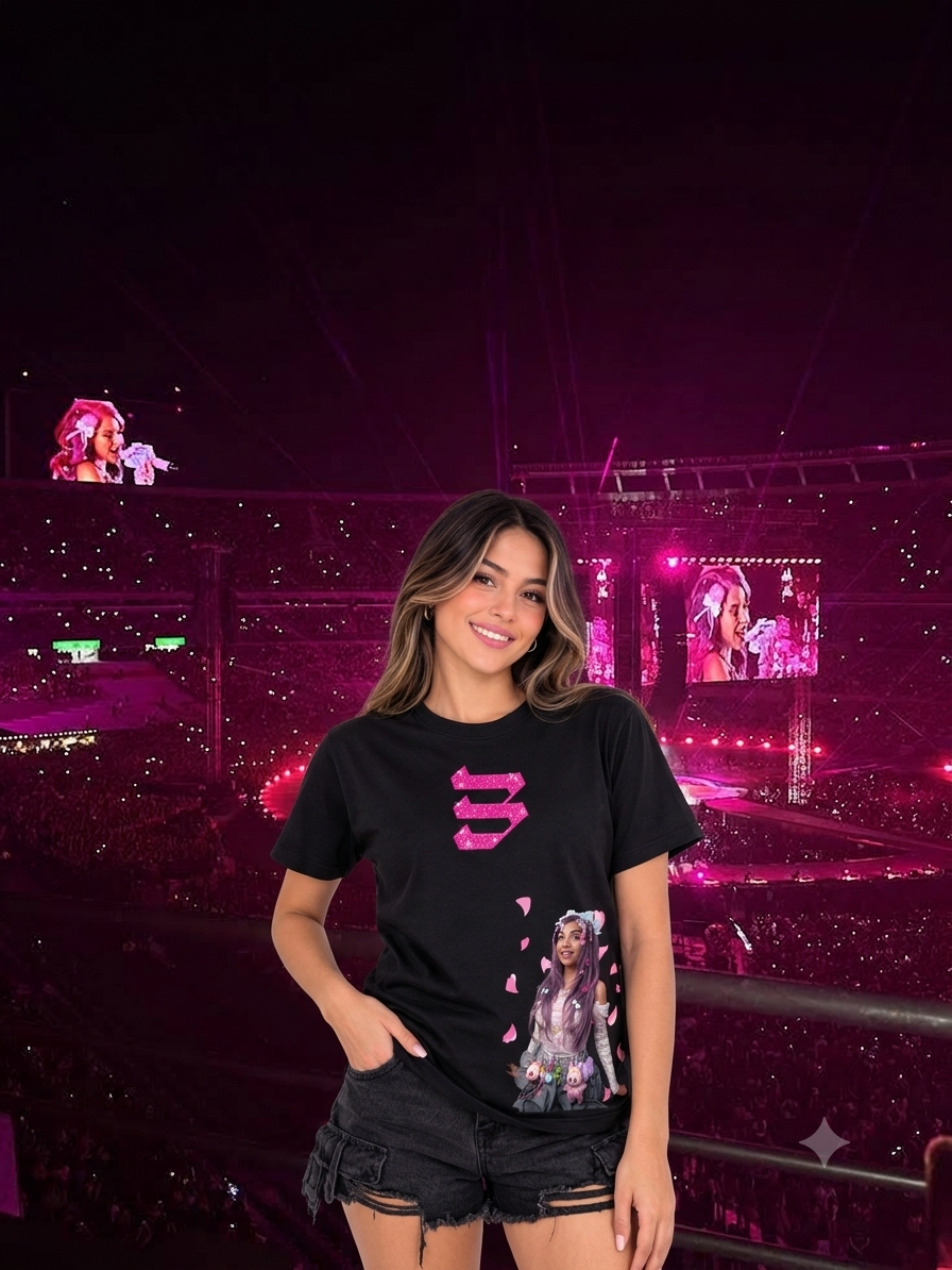Remera Maria Becerra 222 Pink