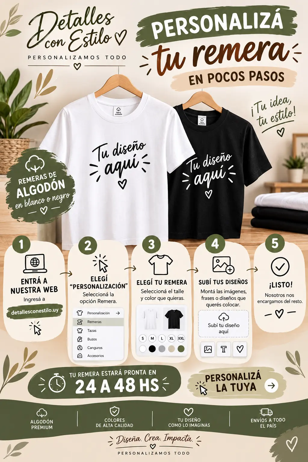 Remera Personalizada con tu Diseño