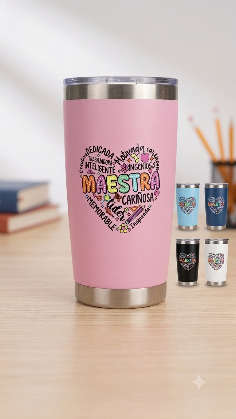 Vaso Termico Rosa