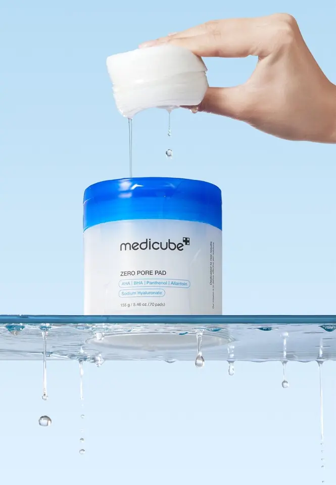 💙 MEDICUBE ZERO PORE PAD – 70 DISCOS EXFOLIANTES