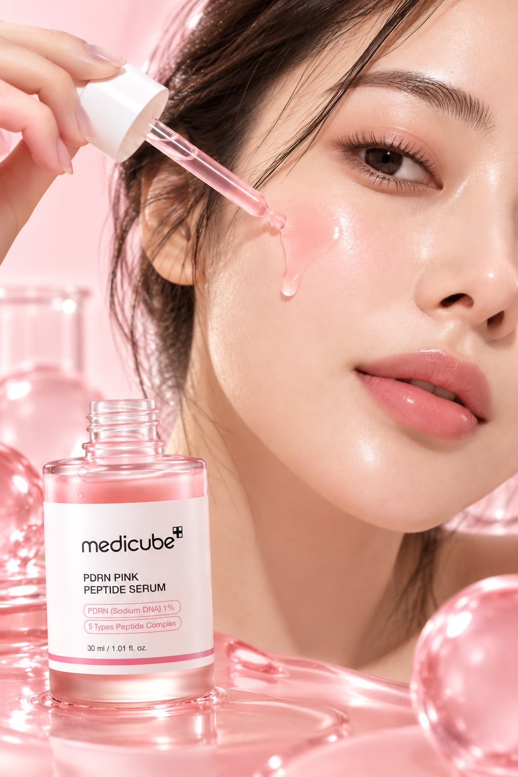 PDRN PINK PEPTIDE SERUM – 30 ML