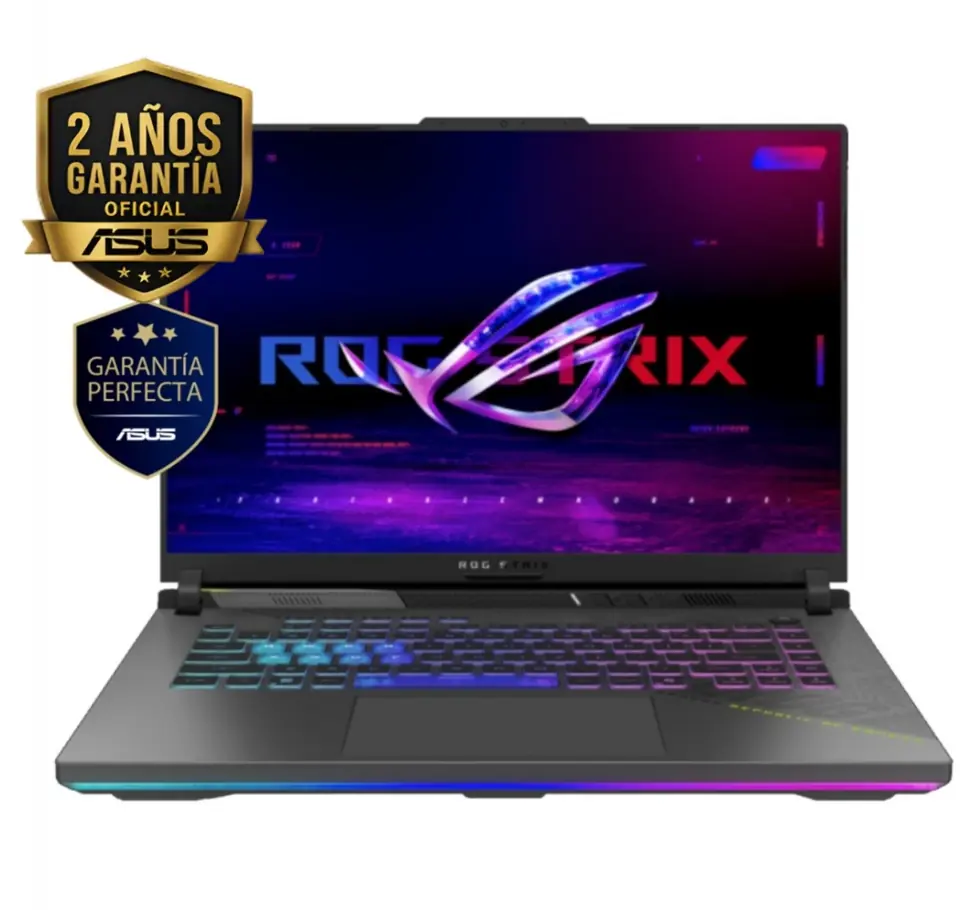 Notebook Gamer Asus ROG Ryzen 9 5.4Ghz, 16GB, 1TB SSD, 16" FHD+ 165Hz, RTX 5070 8GB, Win 11