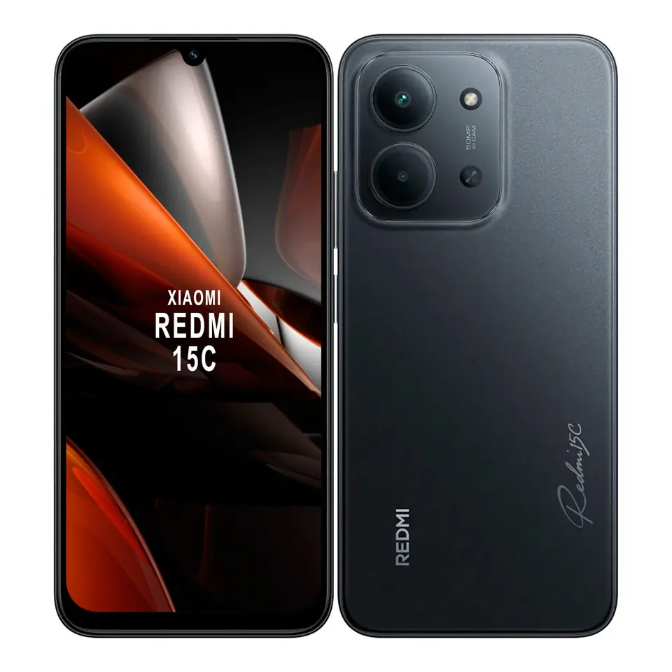 Xiaomi Redmi 15c 6,9'' 4G 8+8gb 256gb Dual Cam 50mp Negro