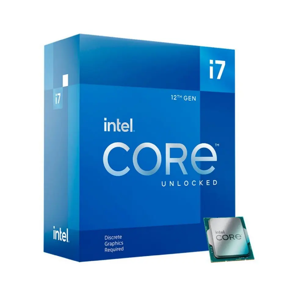 Procesador Intel Core I7 12700kf S1700 S/fan S/video 12va