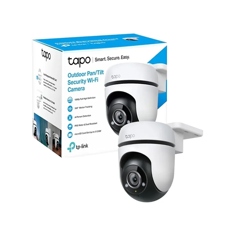 Cámara WiFi TP-LINK Tapo C500 | FHD, Rotatoria, Visión Nocturna, Exterior