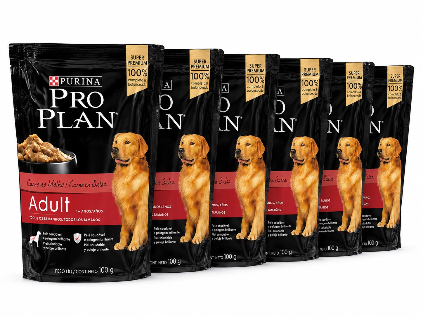 Promo 5+1 sachet Pro Plan perro carne