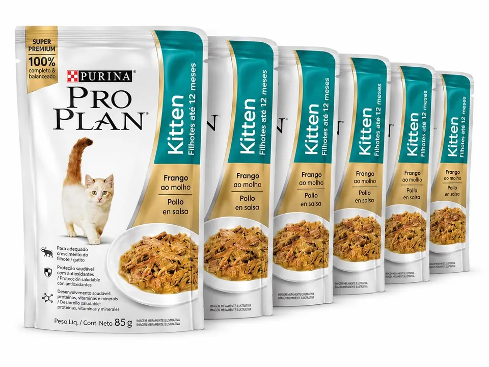 Promo 5+1 sachet Pro Plan gatito