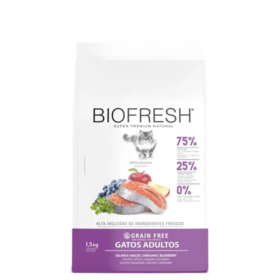Biofresh gato adulto salmón 7.5kg