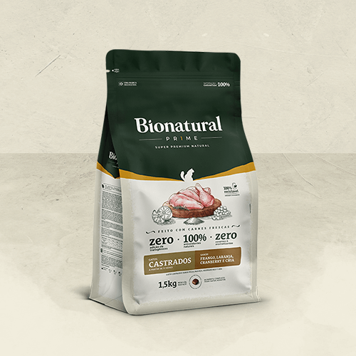Bionatural gatos castrados pollo 1.5kg