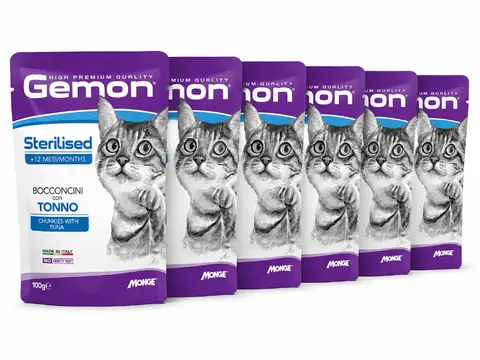Promo 5+1 sachet gemon gato castrado