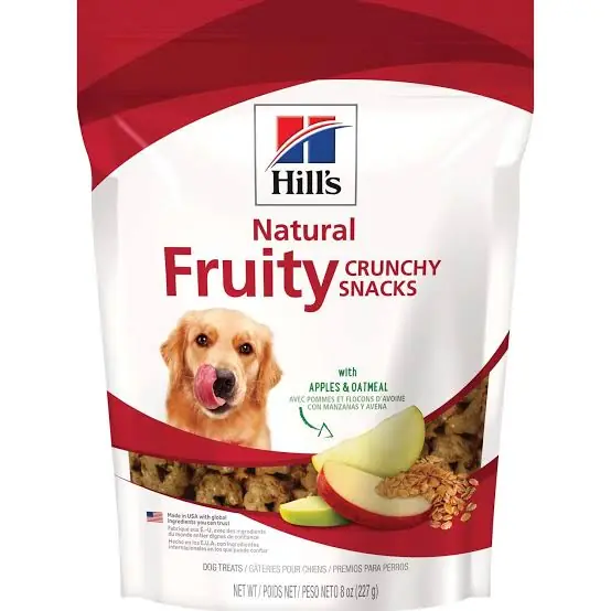 Hills natural fruit apple & oatmeal