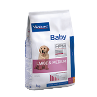 HPM Virbac dog baby medium&large 3kg