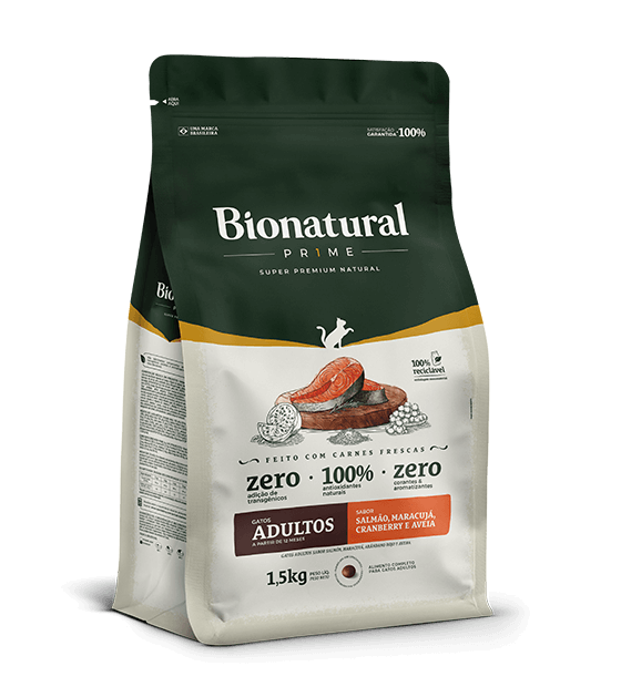Bionatural gatos adultos salmon 1.5kg